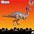 GALLIMIMUS JP24 JURASSIC PARK KENNER 1993 FIGURA RARA ARTICULADA GALIMIMO [USADO] - Imagem 1