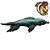 LIOPLEURODON MATTEL GIGANTIC THRASHERS JURASSIC WORLD SURVIVAL LIOPLEURODONTE - Imagem 1