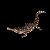 SARCOSUCHUS IMPERATOR HAOLONGGOOD MARROM CROCODILO PRÉ-HISTÓRICO GIGANTE SARCOSUCO - Imagem 2