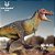 TYRANNOSAURUS AZUL HAOLONGGOOD 2025 "LU JUN YI" DINOSSAURO CARNÍVORO MODELO CIENTÍFICO T.REX TIRANOSSAURO - Imagem 1