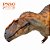 TAUROVENATOR PNSO "HUGO" FIGURA DE DINOSSAURO CARNÍVORO MINIATURA DE PVC - Imagem 3