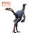 CAUDIPTERYX PNSO "JUNLANG" FIGURA DE DINOSSAURO EMPLUMADO REALISTA - Imagem 3