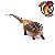 GASTONIA AMARELO HAOLONGGOOD MINIATURA DINOSSAURO ENCOURAÇADO BONECO - Imagem 5