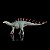DACENTRURUS HAOLONGGOOD VERDE MINIATURA DINOSSAURO ESTEGOSSAURÍDEO ESPINHOSO - Imagem 1
