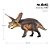 TOROSAURUS HAOLONGGOOD VERMELHO MINIATURA DINOSSAURO CHIFRUDO TOROSSAURO - Imagem 1