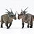 STYRACOSAURUS HAOLONGGOOD VERDE MINIATURA DINOSSAURO CHIFRUDO ESTIRACOSSAURO - Imagem 6