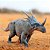 STYRACOSAURUS HAOLONGGOOD VERDE MINIATURA DINOSSAURO CHIFRUDO ESTIRACOSSAURO - Imagem 1