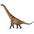 EUHELOPUS HAOLONGGOOD MARROM MINIATURA DINOSSAURO PESCOÇO LONGO HERBÍVORO - Imagem 2
