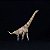 EUHELOPUS HAOLONGGOOD MARROM MINIATURA DINOSSAURO PESCOÇO LONGO HERBÍVORO - Imagem 9