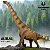 EUHELOPUS HAOLONGGOOD MARROM MINIATURA DINOSSAURO PESCOÇO LONGO HERBÍVORO - Imagem 1