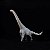 EUHELOPUS HAOLONGGOOD CINZA MINIATURA DINOSSAURO PESCOÇO LONGO HERBÍVORO - Imagem 5