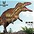 ACROCANTHOSAURUS HAOLONGGOOD MARROM DINOSSAURO CARNÍVORO MODELO CIENTÍFICO ACROCANTOSSAURO - Imagem 1