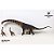 DREADNOUGHTUS HAOLONGGOOD PRETO E LARANJA COM FILHOTES DINOSSAURO MODELO CIENTÍFICO SAURÓPODE MINIATURA - Imagem 1