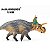 XENOCERATOPS HAOLONGGOOD CINZA MINIATURA DINOSSAURO CHIFRUDO CERATOPSIANO - Imagem 4