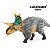 XENOCERATOPS HAOLONGGOOD CINZA MINIATURA DINOSSAURO CHIFRUDO CERATOPSIANO - Imagem 2