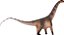 ARGENTINOSAURUS MARROM HAOLONGGOOD DINOSSAURO MODELO CIENTÍFICO SAURÓPODE GIGANTE ARGENTINOSSAURO - Imagem 2