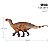 IGUANODON HAOLONGGOOD AMARELO MINIATURA DINOSSAURO ORNITÓPODE IGUANODONTE - Imagem 2