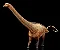 DIPLODOCUS HAOLONGGOOD MARROM DINOSSAURO MINIATURA COLECIONÁVEL DE DIPLODOCO - Imagem 2