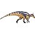 SAUROLOPHUS HAOLONGGOOD CINZA MINIATURA DINOSSAURO ORNITÓPODE BICO DE PATO SAUROLOFO - Imagem 2