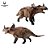 SINOCERATOPS HAOLONGGOOD MARROM DINOSSAURO HERBÍVORO COM CHIFRES MODELO CIENTÍFICO - Imagem 1