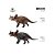 SINOCERATOPS HAOLONGGOOD AZUL DINOSSAURO HERBÍVORO COM CHIFRES MODELO CIENTÍFICO - Imagem 8