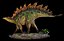 STEGOSAURUS HAOLONGGOOD 1:20 VERDE ESTATUETA EM RESINA EDIÇÃO LIMITADA ESTEGOSSAURO - Imagem 2