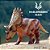 UTAHCERATOPS HAOLONGGOOD MARROM MINIATURA DINOSSAURO CHIFRUDO CERATOPSIANO - Imagem 2