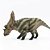 UTAHCERATOPS HAOLONGGOOD VERDE MINIATURA DINOSSAURO CHIFRUDO CERATOPSIANO - Imagem 4