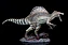SPINOSAURUS NANMU 2.0 "PHARAOH" MINIATURA ESTÁTUA DE DINOSSAURO ESPINOSSAURO BASE COM CABEÇA DE T.REX - Imagem 5