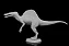 SPINOSAURUS NANMU 2.0 JURASSIC PARK 3 KIT SEM PINTURA ESTÁTUA DE DINOSSAURO ESPINOSSAURO - Imagem 1