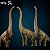 BRACHIOSAURUS NANMU 2022 CINZA JURASSIC PARK FIGURA DINOSSAURO DE COLEÇÃO BRAQUIOSSAURO "WATCHMEN" - Imagem 3
