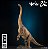 BRACHIOSAURUS NANMU 2022 EMPINADO JURASSIC PARK EDIÇÃO LIMITADA 500 UNIDADES BRAQUIOSSAURO DE RESINA "WATCHMEN" - Imagem 1