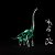 BRACHIOSAURUS NANMU 2022 HOLOGRÁFICO FIGURA TRANSPARENTE DINOSSAURO DE COLEÇÃO BRAQUIOSSAURO "WATCHMEN" - Imagem 1