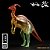 PARASAUROLOPHUS NANMU 2022 "MACARON" RAINBOW QUENTE JURASSIC PARK "NUTCRACKER SOLDIER" PARASAUROLOFO - Imagem 1