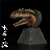 BUSTO DE ALLOSAURUS NANMU 2020 ESTATUETA EM RESINA ALOSSAURO - Imagem 1