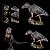 GIGANOTOSAURUS NANMU 2023 "KING OF THE BORDER" EDIÇÃO LIMITADA EM RESINA DINOSSAURO CARNÍVORO REALISTA GIGANOTOSSAURO - Imagem 3
