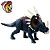 STYRACOSAURUS MATTEL SAVAGE STRIKE DINO RIVALS JURASSIC WORLD ESTIRACOSSAURO - Imagem 4