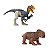 GUANLONG VS LYSTROSAURUS MATTEL DANGER PACK EPIC EVOLUTION CHAOS THEORY JURASSIC WORLD - Imagem 2