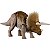 TRICERATOPS MATTEL 2020 MARROM SOUND STRIKE PRIMAL ATTACK JURASSIC WORLD - Imagem 1
