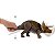 TRICERATOPS MATTEL 2020 MARROM SOUND STRIKE PRIMAL ATTACK JURASSIC WORLD - Imagem 4