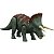 TRICERATOPS MATTEL 2022 VERDE E MARROM ROAR STRIKERS JURASSIC WORLD DOMINION RUGE E ATACA - Imagem 5