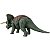 TRICERATOPS MATTEL 2022 VERDE E MARROM ROAR STRIKERS JURASSIC WORLD DOMINION RUGE E ATACA - Imagem 4