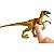 VELOCIRAPTOR MATTEL MARROM BATTLE DAMAGE JURASSIC WORLD REINO AMEAÇADO RAPTOR DANO DE BATALHA - Imagem 5