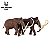MAMMUTHUS PRIMIGENIUS HAOLONGGOOD MARROM MINIATURA MAMUTE LANUDO MAMÍFERO PRÉ-HISTÓRICO ELEFANTE EXTINTO - Imagem 4