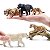 CONJUNTO DE FELINOS SELVAGENS TOYMANY 12 FIGURAS REALISTAS MINIATURAS COLECIONÁVEIS - Imagem 3