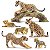 CONJUNTO DE ONÇA-PINTADA TOYMANY 7 FIGURAS REALISTAS MINIATURAS COLECIONÁVEIS - Imagem 1