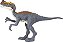 PROCERATOSAURUS MATTEL 2021 AZUL ATTACK PACK PRIMAL ATTACK JURASSIC WORLD CAMP CRETACEOUS PROCERATOSSAURO - Imagem 3