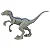 VELOCIRAPTOR MATTEL 2022 "BLUE" PACOTE FEROZ JURASSIC WORLD DOMÍNIO FEROCIOUS PACK - Imagem 6