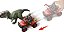 EKRIXINATOSAURUS MATTEL PACOTE DE CAPTURA COM QUADRICICLO JURASSIC WORLD DINOSSAURO ARTICULADO - Imagem 6