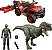 EKRIXINATOSAURUS MATTEL PACOTE DE CAPTURA COM QUADRICICLO JURASSIC WORLD DINOSSAURO ARTICULADO - Imagem 1